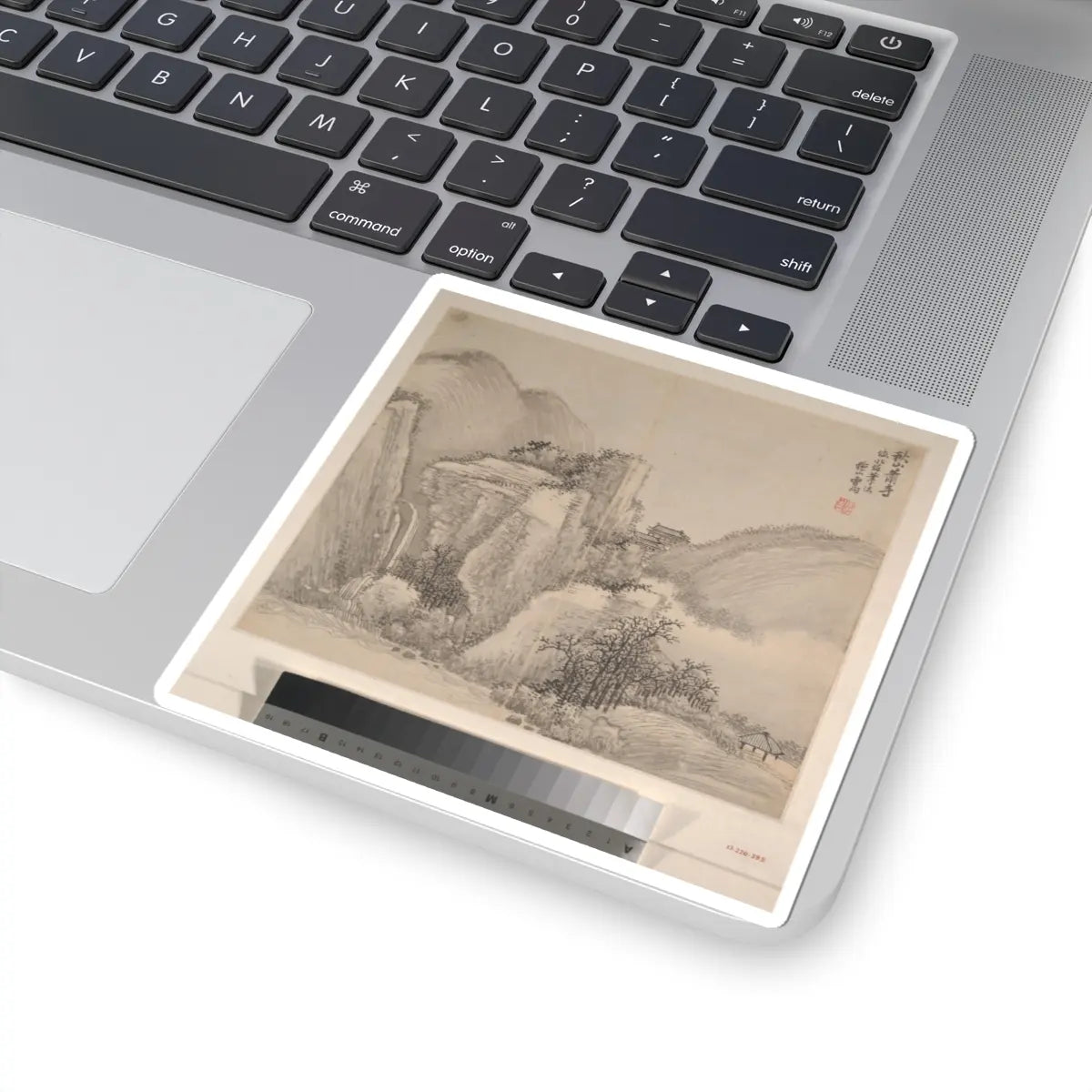 Cao Jian - Landscapes in the Styles of Various Artists - dated 1716 v2 - STICKER Vinyl Kiss-Cut Decal