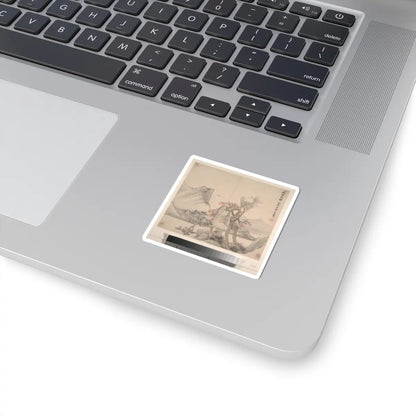 Cao Jian - Landscapes in the Styles of Various Artists - dated 1716 v3 - STICKER Vinyl Kiss-Cut Decal