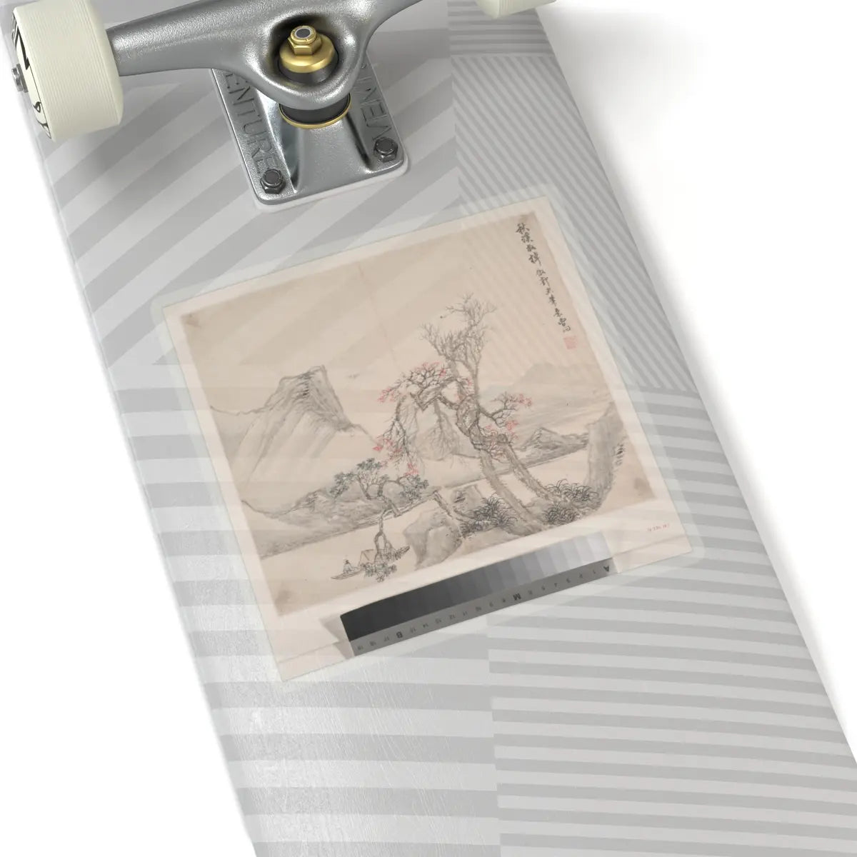 Cao Jian - Landscapes in the Styles of Various Artists - dated 1716 v3 - STICKER Vinyl Kiss-Cut Decal