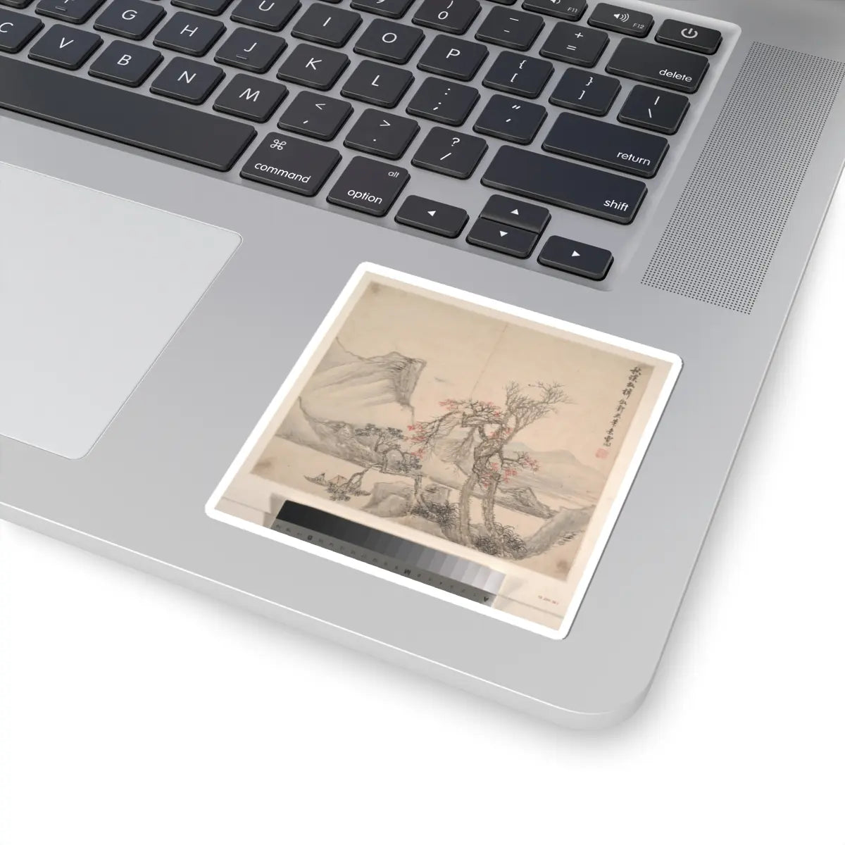 Cao Jian - Landscapes in the Styles of Various Artists - dated 1716 v3 - STICKER Vinyl Kiss-Cut Decal