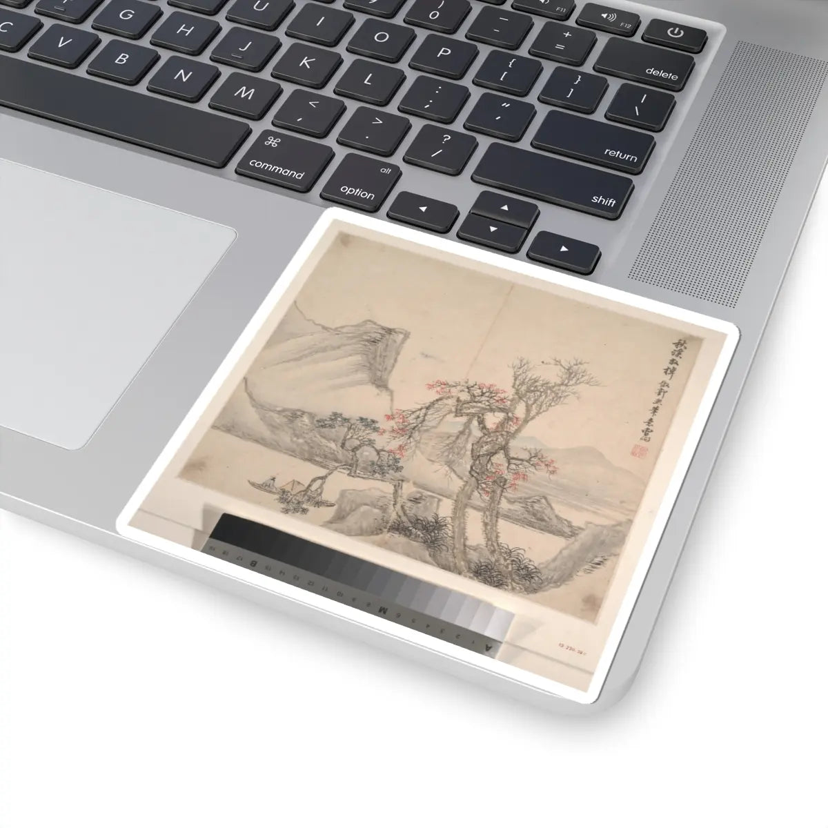 Cao Jian - Landscapes in the Styles of Various Artists - dated 1716 v3 - STICKER Vinyl Kiss-Cut Decal