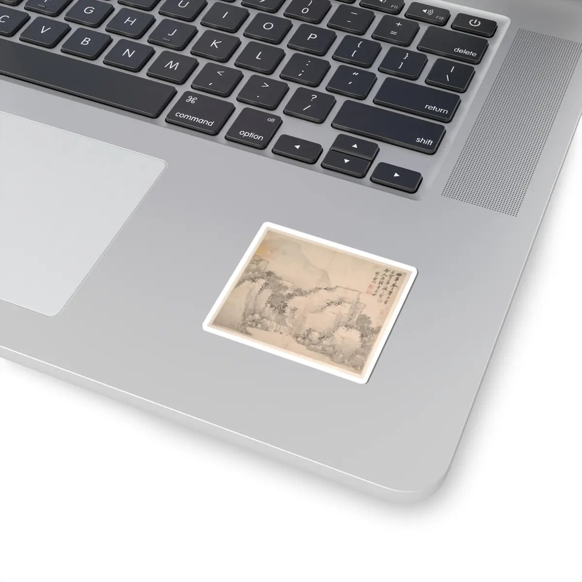 Cao Jian - Landscapes in the Styles of Various Artists - dated 1716 v4 - STICKER Vinyl Kiss-Cut Decal