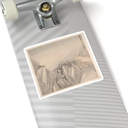 Cao Jian - Landscapes in the Styles of Various Artists - dated 1716 v5 - STICKER Vinyl Kiss-Cut Decal
