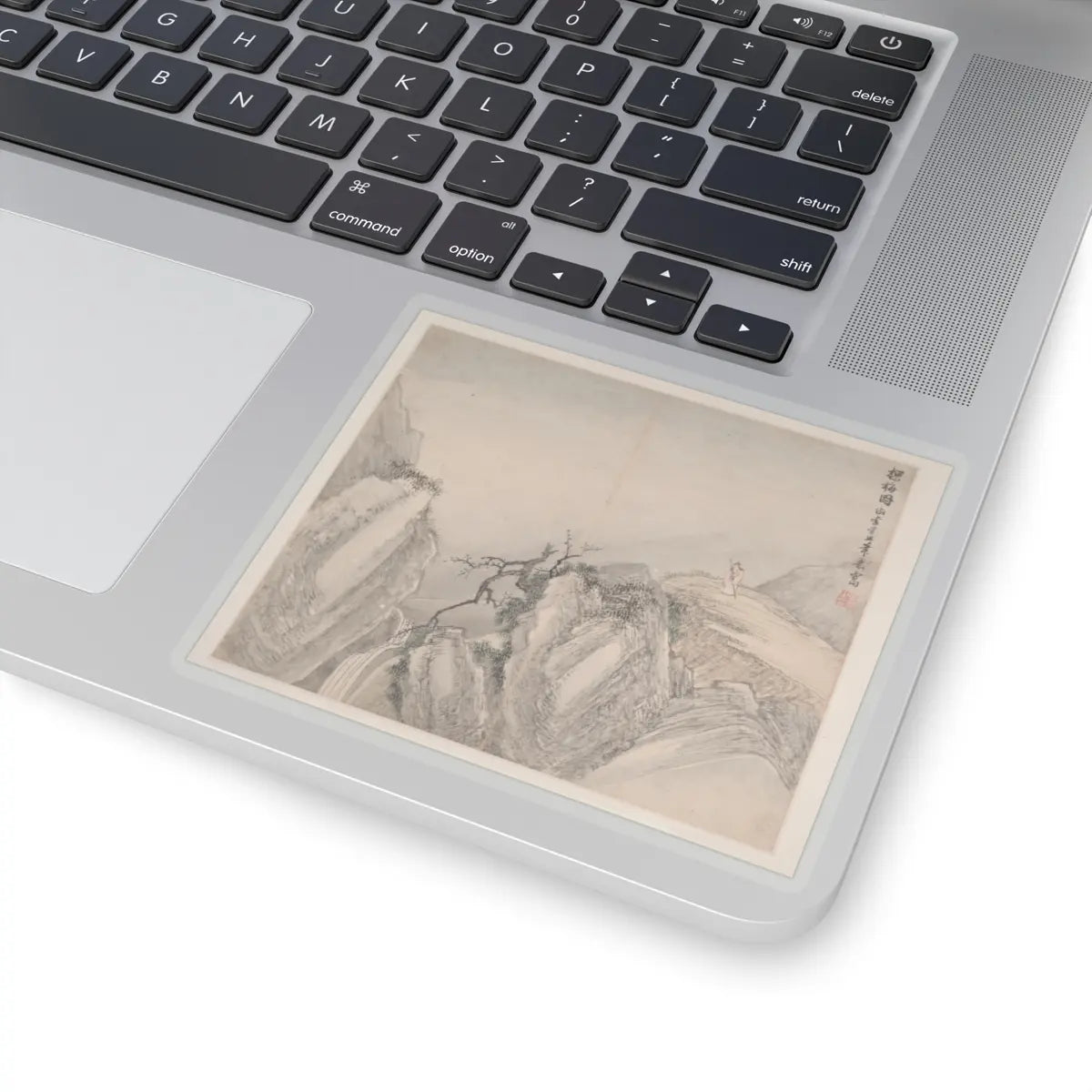 Cao Jian - Landscapes in the Styles of Various Artists - dated 1716 v5 - STICKER Vinyl Kiss-Cut Decal