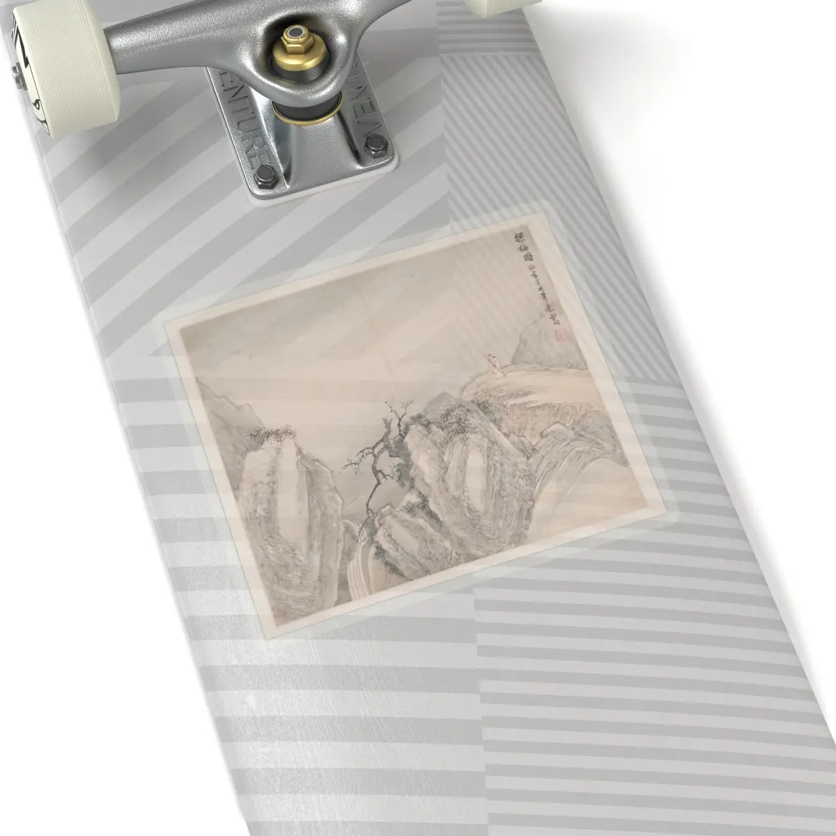 Cao Jian - Landscapes in the Styles of Various Artists - dated 1716 v5 - STICKER Vinyl Kiss-Cut Decal