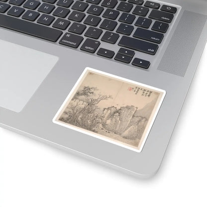 Cao Jian - Landscapes in the Styles of Various Artists - dated 1716 v8 - STICKER Vinyl Kiss-Cut Decal