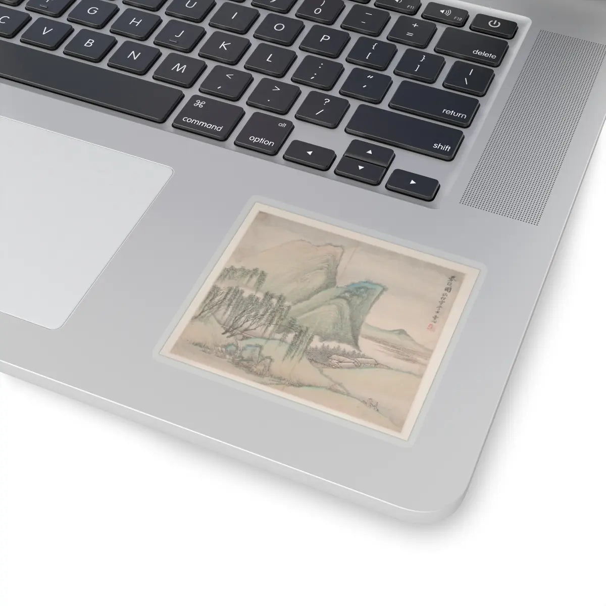 Cao Jian - Landscapes in the Styles of Various Artists - dated 1716 v9 - STICKER Vinyl Kiss-Cut Decal