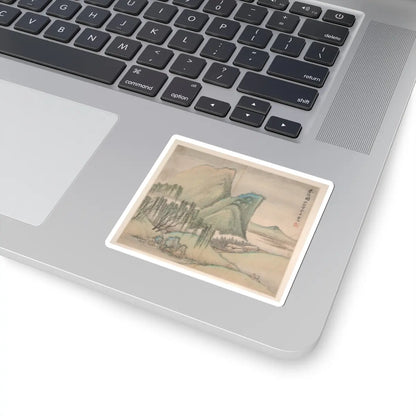 Cao Jian - Landscapes in the Styles of Various Artists - dated 1716 v9 - STICKER Vinyl Kiss-Cut Decal