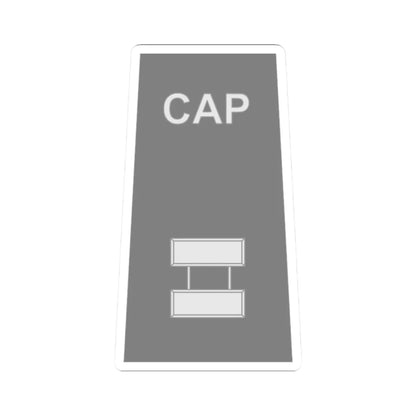 CAP O3 (United States) (Military Rank) STICKER Vinyl Kiss-Cut Decal 2 Inch White - The Sticker Space