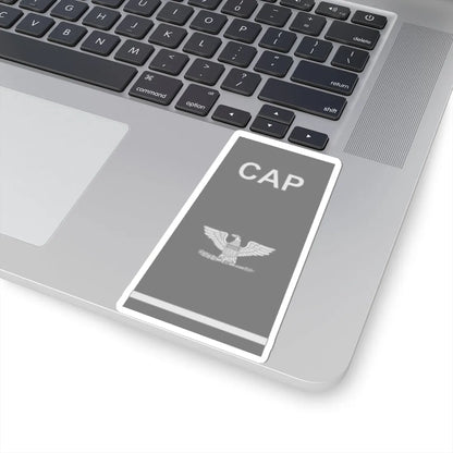CAP O6 (United States) (Military Rank) STICKER Vinyl Kiss-Cut Decal - The Sticker Space