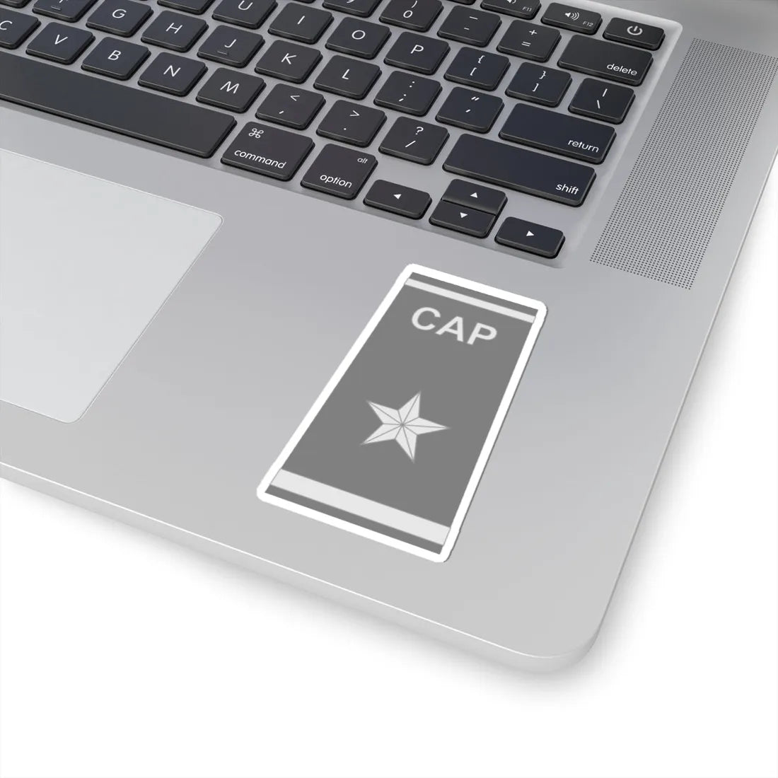 CAP O7 (United States) (Military Rank) STICKER Vinyl Kiss-Cut Decal - The Sticker Space