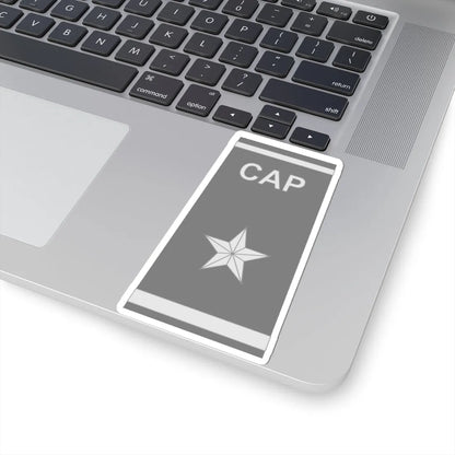 CAP O7 (United States) (Military Rank) STICKER Vinyl Kiss-Cut Decal - The Sticker Space