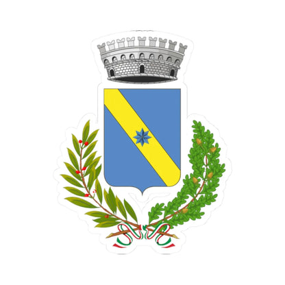 Capannoli-Stemma (Italy) (Coat of Arms) STICKER Vinyl Kiss-Cut Decal 2 Inch White - The Sticker Space