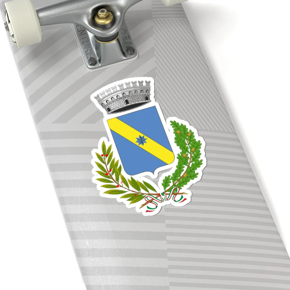 Capannoli-Stemma (Italy) (Coat of Arms) STICKER Vinyl Kiss-Cut Decal - The Sticker Space