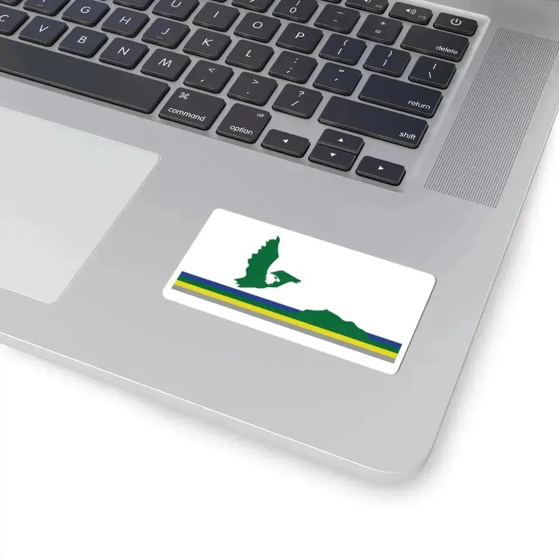 Cape Breton Island Flag Eagle (Canada) STICKER Vinyl Kiss-Cut Decal - The Sticker Space