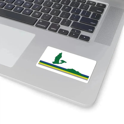 Cape Breton Island Flag Eagle (Canada) STICKER Vinyl Kiss-Cut Decal - The Sticker Space