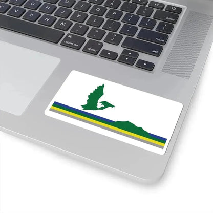 Cape Breton Island Flag Eagle (Canada) STICKER Vinyl Kiss-Cut Decal - The Sticker Space