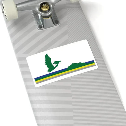 Cape Breton Island Flag Eagle (Canada) STICKER Vinyl Kiss-Cut Decal - The Sticker Space