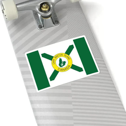 Cape Breton Island Flag Popular (Canada) STICKER Vinyl Kiss-Cut Decal - The Sticker Space
