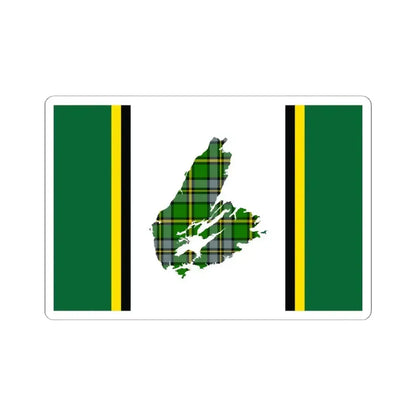 Cape Breton Island Flag Unofficial 1990s (Canada) STICKER Vinyl Kiss-Cut Decal 6 Inch White - The Sticker Space