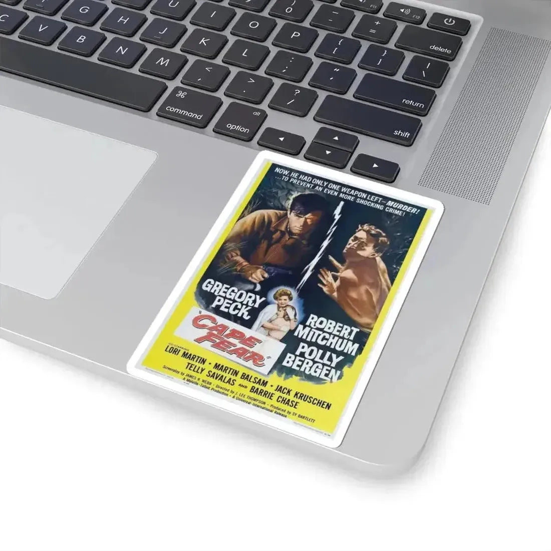 Cape Fear 1962 Movie Poster - STICKER Vinyl Kiss-Cut Decal - The Sticker Space