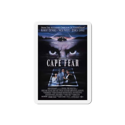 Cape Fear 1991 Movie Poster Refrigerator Magnet 2 Inch - The Sticker Space