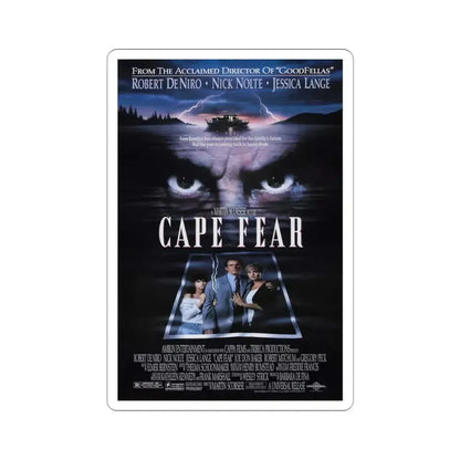 Cape Fear 1991 Movie Poster STICKER Vinyl Die-Cut Decal 3 Inch - The Sticker Space