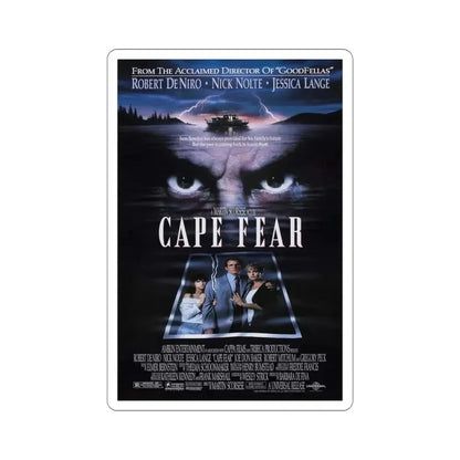 Cape Fear 1991 Movie Poster STICKER Vinyl Die-Cut Decal 5 Inch - The Sticker Space
