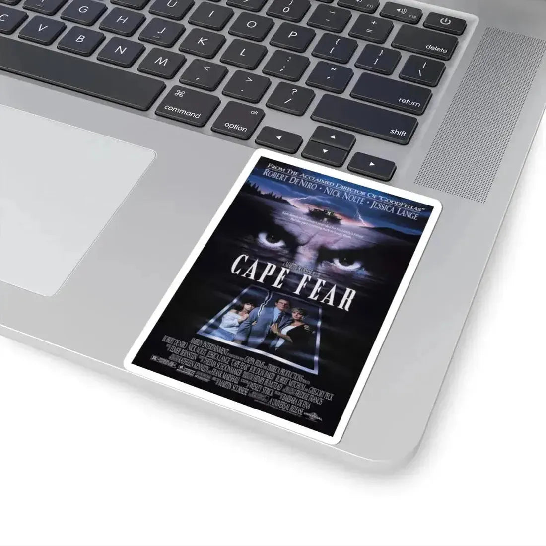 Cape Fear 1991 Movie Poster - STICKER Vinyl Kiss-Cut Decal - The Sticker Space