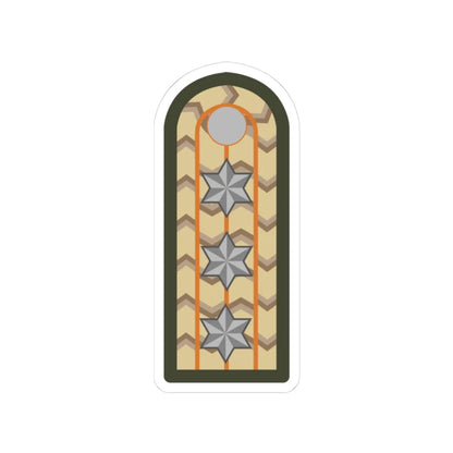 CapEBTraje (Bolivia) (Military Rank) STICKER Vinyl Kiss-Cut Decal 3 Inch White - The Sticker Space