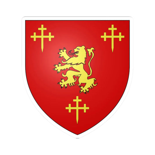 Capel (England) (Coat of Arms) STICKER Vinyl Kiss-Cut Decal 2 Inch White - The Sticker Space