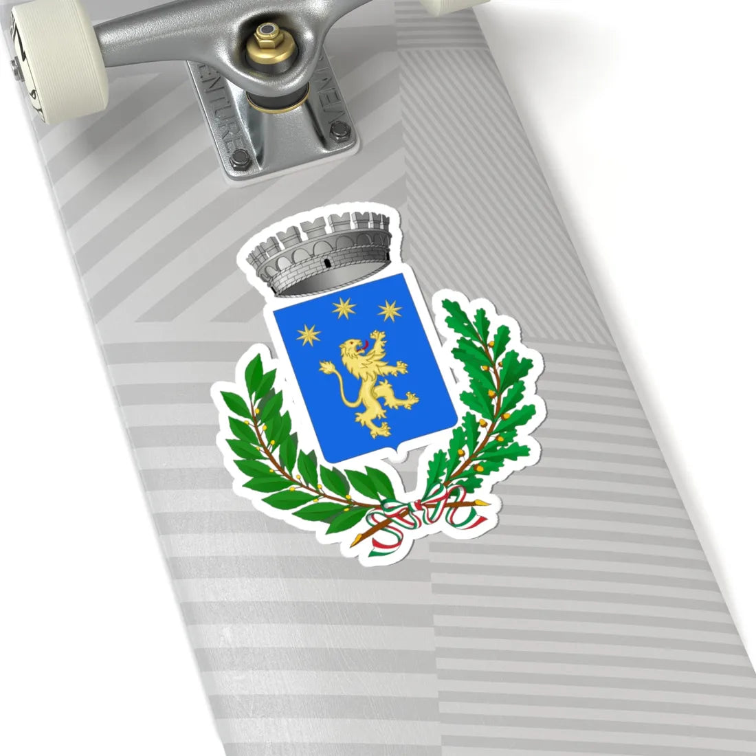 Capistrano-Stemma (Italy) (Coat of Arms) STICKER Vinyl Kiss-Cut Decal - The Sticker Space