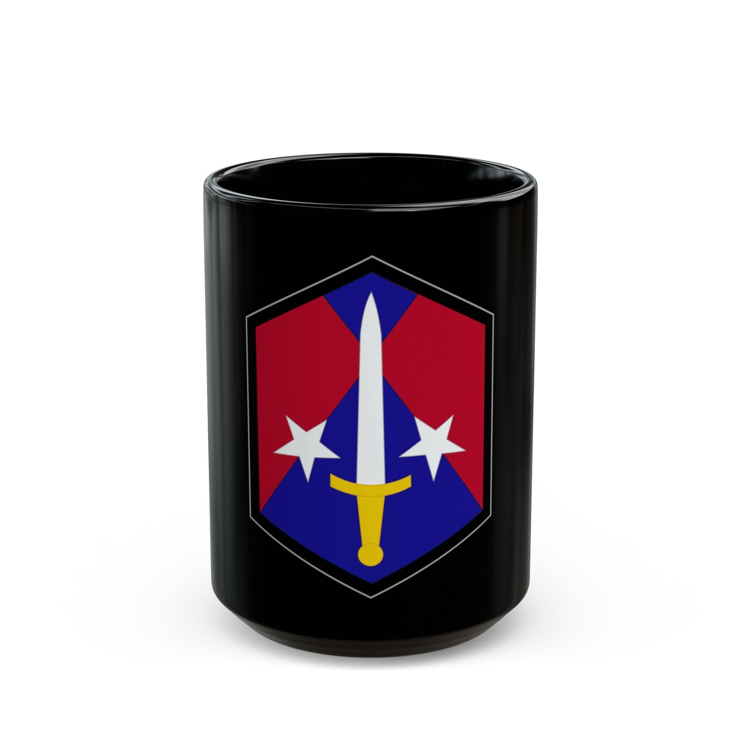 Capital Military Assistance Command (U.S. Army) Black Coffee Mug-15oz-The Sticker Space