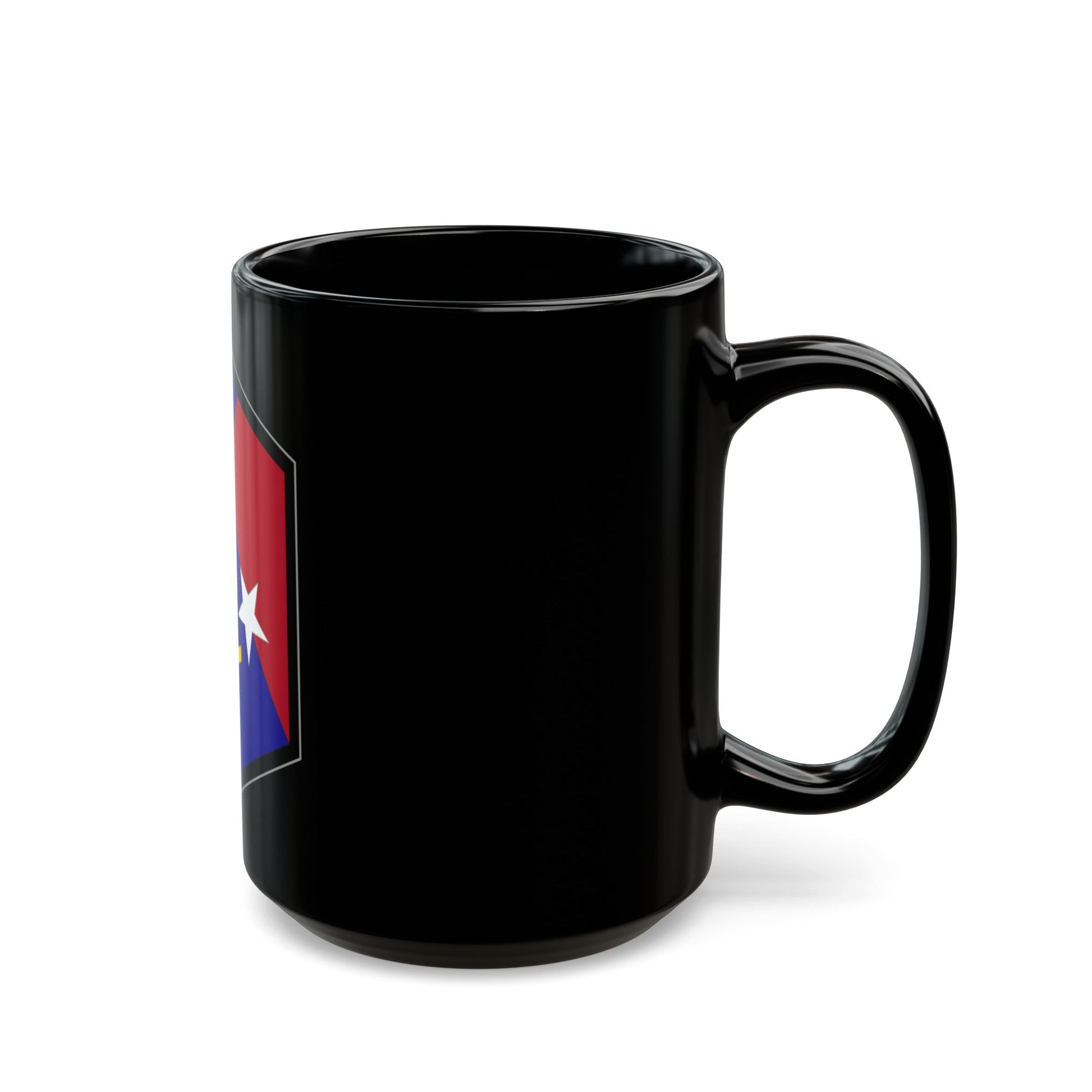 Capital Military Assistance Command (U.S. Army) Black Coffee Mug-The Sticker Space