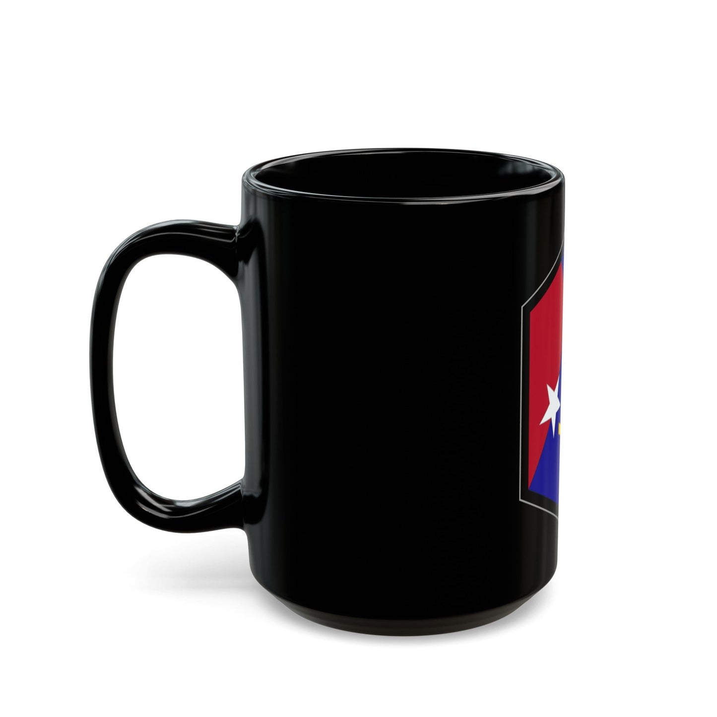 Capital Military Assistance Command (U.S. Army) Black Coffee Mug-The Sticker Space