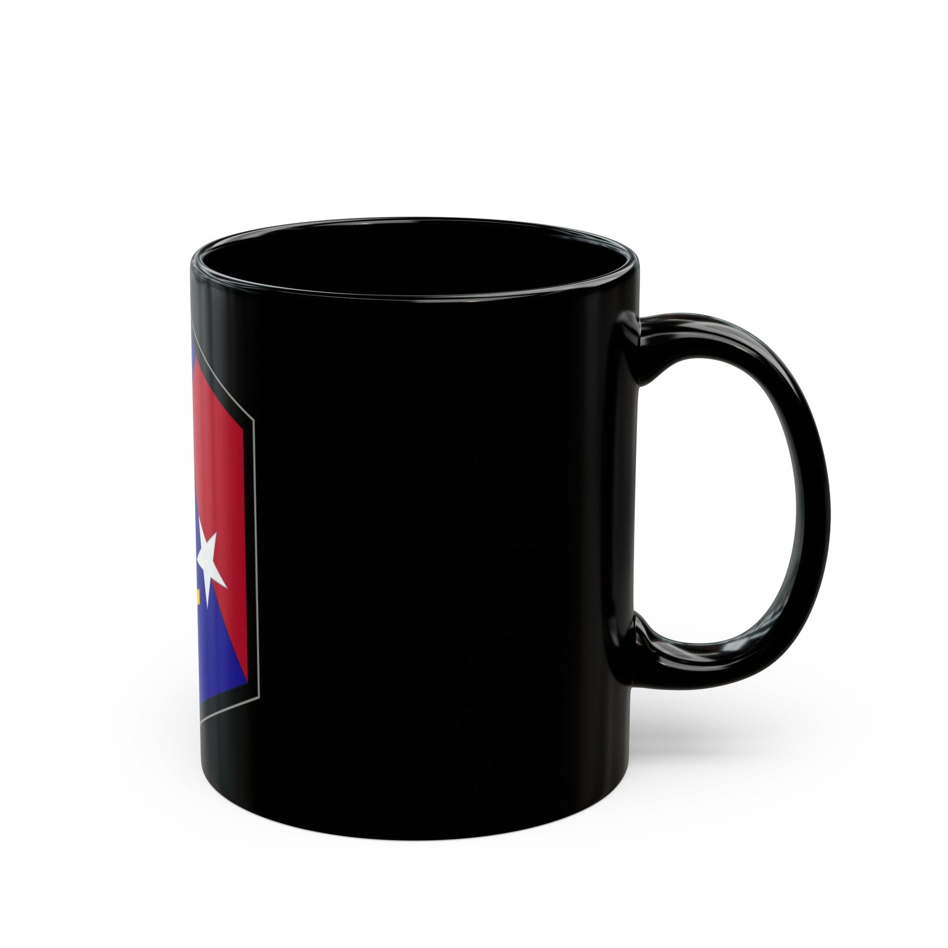 Capital Military Assistance Command (U.S. Army) Black Coffee Mug-The Sticker Space