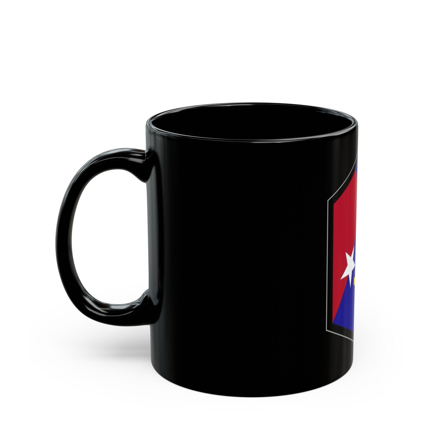 Capital Military Assistance Command (U.S. Army) Black Coffee Mug-The Sticker Space