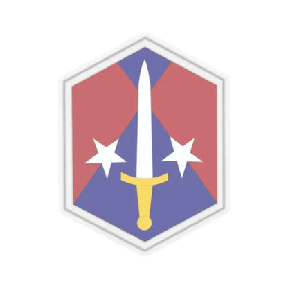 Capital Military Assistance Command (U.S. Army) STICKER Vinyl Kiss-Cut Decal 2 Inch Transparent - The Sticker Space