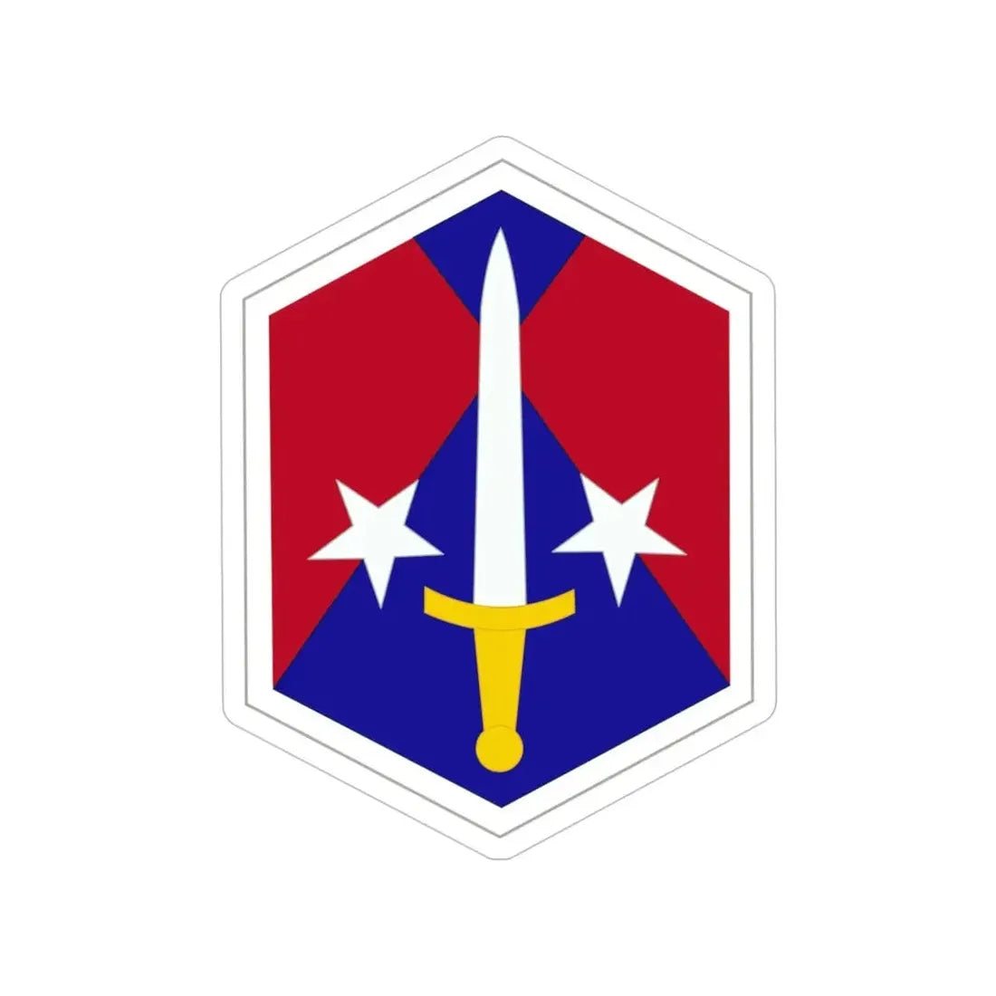Capital Military Assistance Command (U.S. Army) Transparent STICKER Die-Cut Vinyl Decal - The Sticker Space