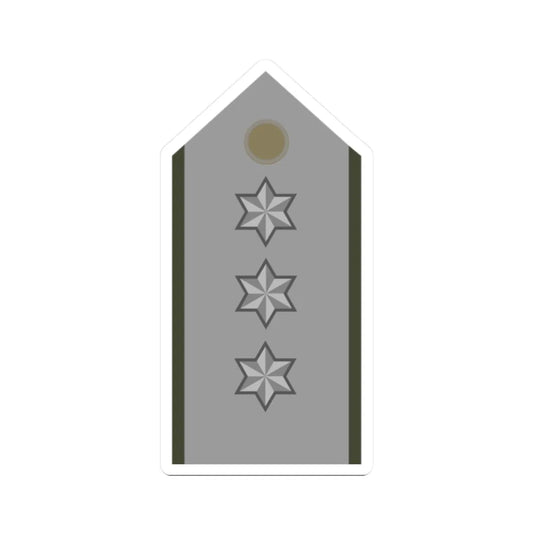 CapitanEB (Bolivia) (Military Rank) STICKER Vinyl Kiss-Cut Decal 2 Inch White - The Sticker Space