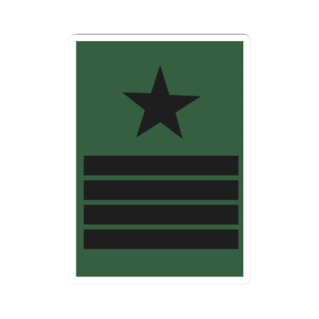 CapNavAB Faena (Bolivia) (Military Rank) STICKER Vinyl Kiss-Cut Decal 3 Inch White - The Sticker Space