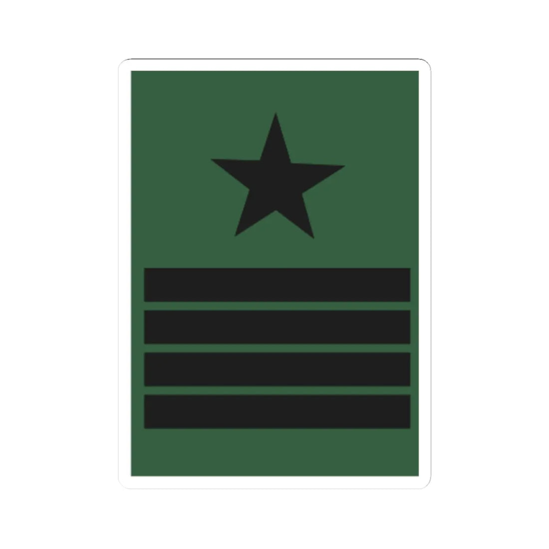 CapNavAB Faena (Bolivia) (Military Rank) STICKER Vinyl Kiss-Cut Decal 6 Inch White - The Sticker Space