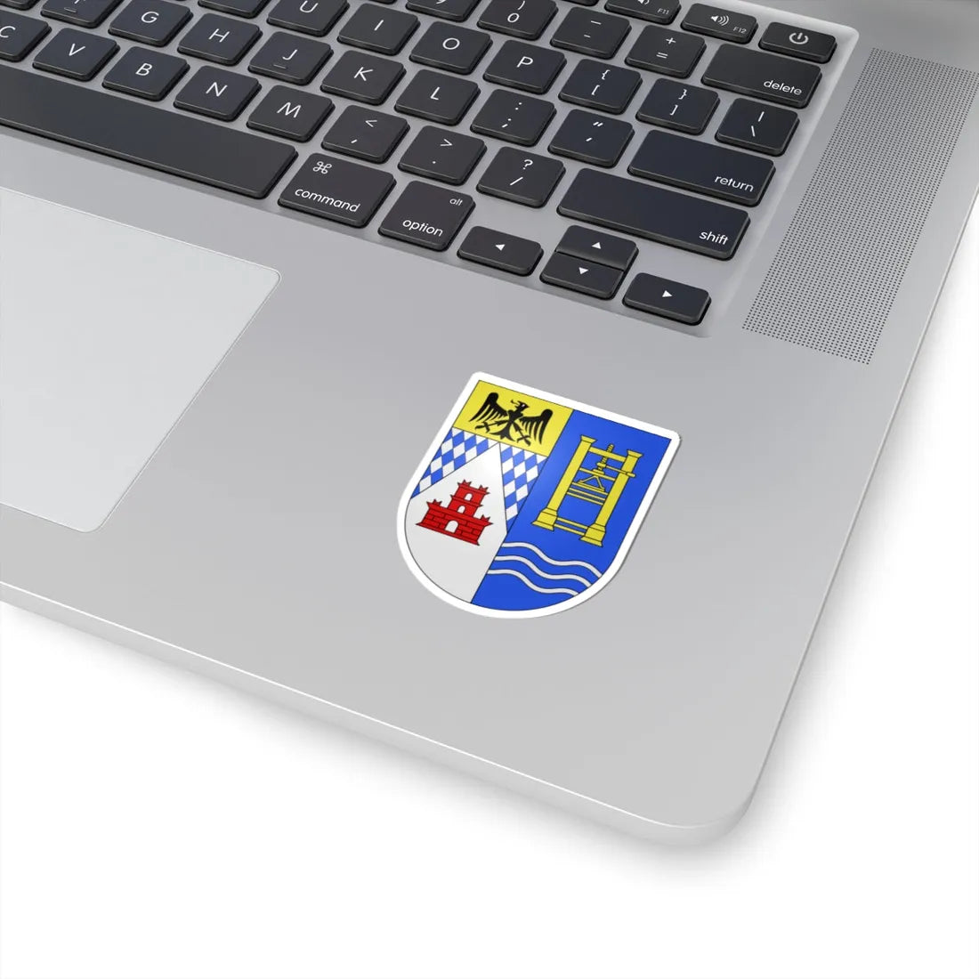 Capolago-coat of arms (Switzerland) (Coat of Arms) STICKER Vinyl Kiss-Cut Decal - The Sticker Space