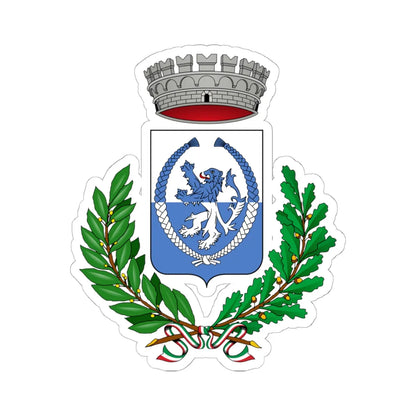 Caponago-Stemma (Italy) (Coat of Arms) STICKER Vinyl Kiss-Cut Decal 6 Inch White - The Sticker Space
