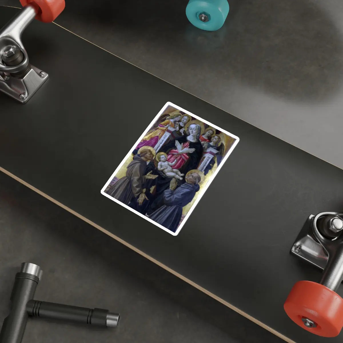 SKU:16994518862378860997 Sticker types:White Shape:Die-Cut Sizes:5" × 5"