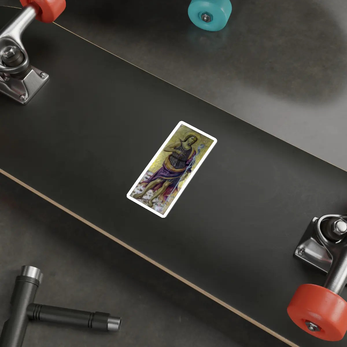 SKU:32379451789914906652 Sticker types:White Shape:Die-Cut Sizes:4" × 4"