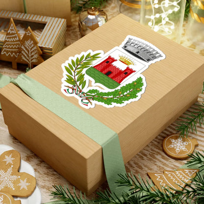 Capoterra-Stemma (Italy) (Coat of Arms) STICKER Vinyl Kiss-Cut Decal - The Sticker Space