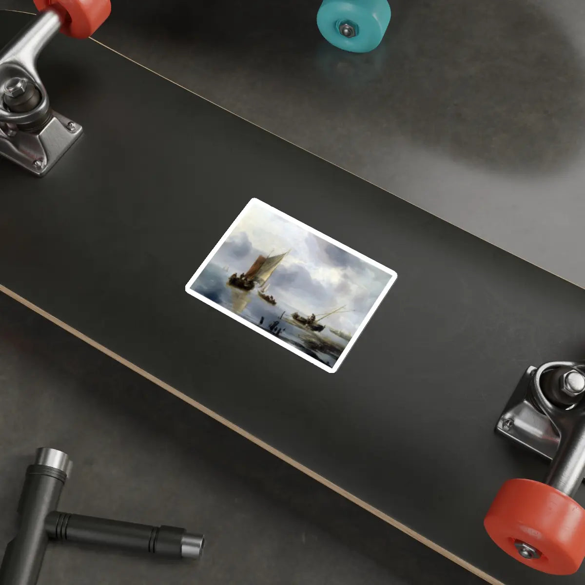 SKU:15245717367649113543 Sticker types:White Shape:Die-Cut Sizes:4" × 4"