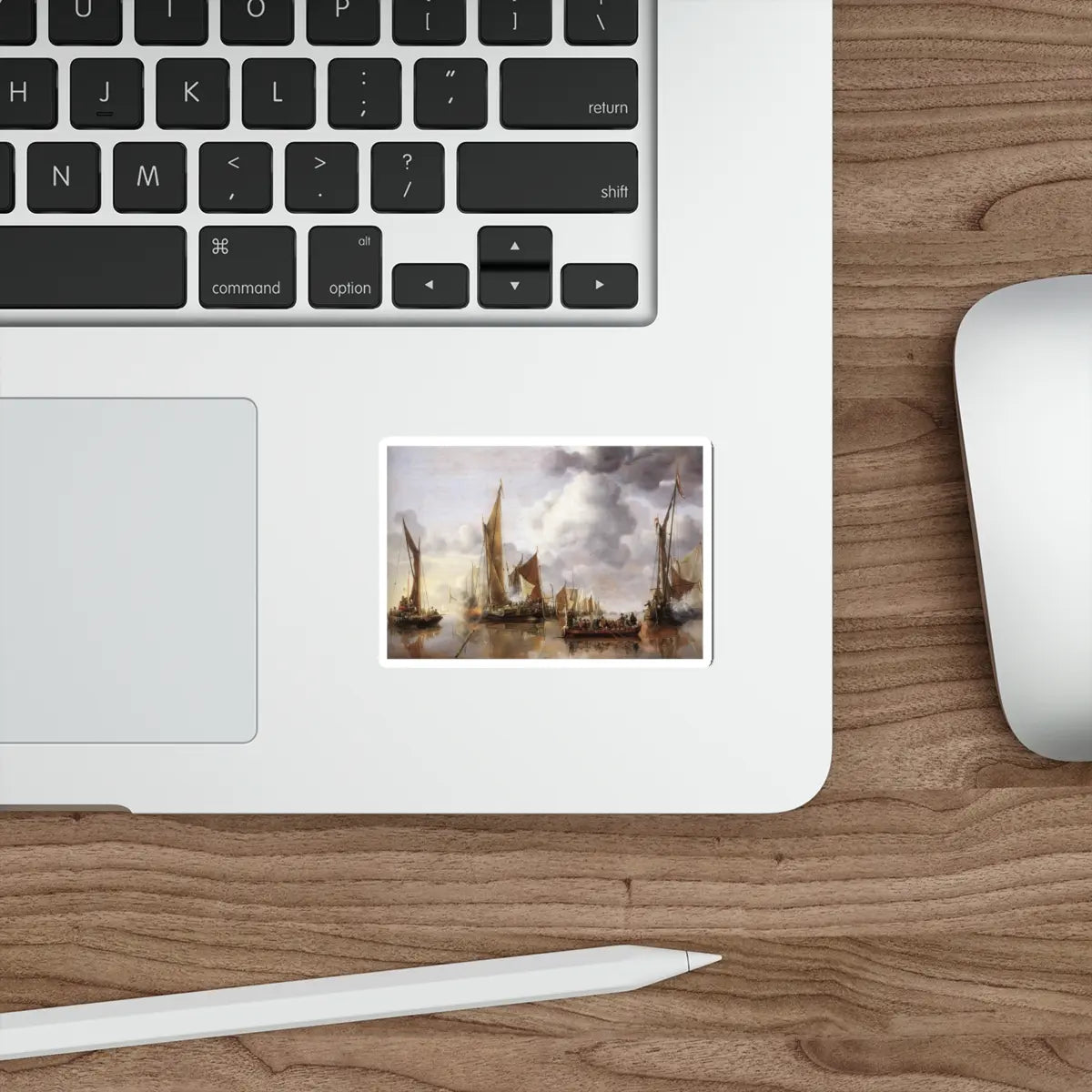 SKU:18134618843513631323 Sticker types:White Shape:Die-Cut Sizes:3" × 3"
