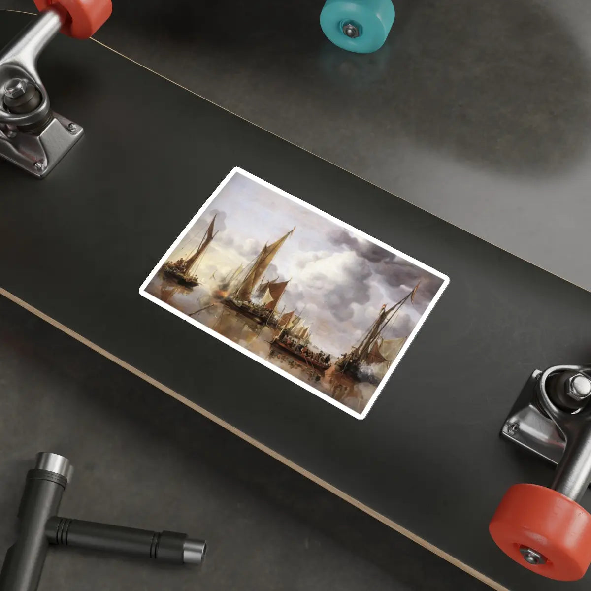 SKU:27763743559108357656 Sticker types:White Shape:Die-Cut Sizes:6" × 6"